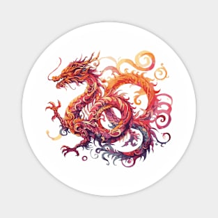 Colorful Dragon Magnet